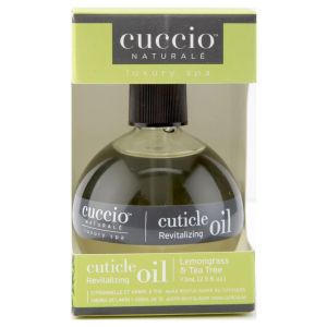 Cuccio Naturale Sweet Almond Revitalizing Cuticle Oil Lightweight Fast-Absorbing Hydrating Nail & Cuticle Conditioner Cold-Pressed Oils + Vitamin E 2.30 Fl Oz