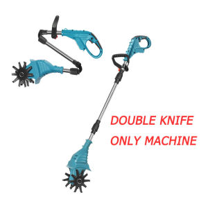 Fenglin ทรงพลัง 339V Makita ไร้สายไฟฟ้าโรตารี่ไถพรวน Light Muller เครื่องตัดหญ้าไฟฟ้า 2 แบตเตอรี่ Rotary Tiller