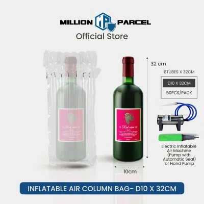 THICK Inflatable Air Column Roll & Bag | Cushion Bubble Wrap | Shockproof Wine Glass Bottle Can Packaging | Fragile Protector