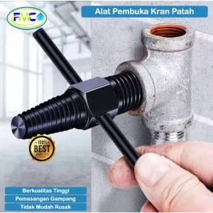 Alat Cabut Pipa Keran Rusak 1/2 3/4 Broken Pipe Extractor Kran Keran Air Patah Kran Tembok Drat Rusak Sok Keran Cabang Pipe Extractor Kunci Pembuka Kran Patah