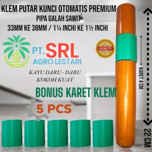 KLEM KUNCI OTOMATIS PIPA GALAH SAWIT SRL PREMIUM 33MM KE 38MM ATUR TINGGI RENDAH GALAH SAWIT TELESKOPIK DENGAN MUDAH COD