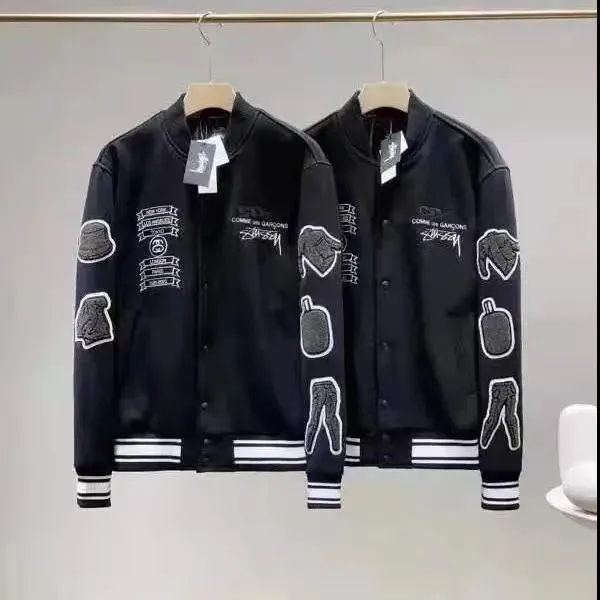 Cdg baseball online jacket