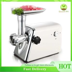 Electric Meat Grinder 2800W 220V High Grade Heavy Duty Mincer Stainless Steel Sausage Mixer Food Processor For Kitchen Powerful Max Meat Maker