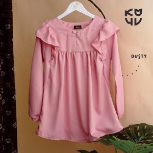 Koyu Hijab Baju Atasan Lily Top Blouse New Product Big Size