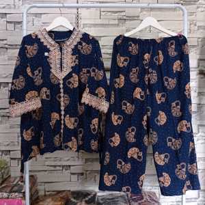 Setelan daster cp arabian jumbo ld 130/setelan renda arabian jumbo