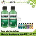 Listerin Mouthwash 100ml Antiseptik Sariawan Bau Mulut Obat Kumur. 