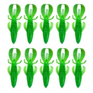 10Pcs Fishing Baits Lures Wacky Lures Fishing Worms Lures Worms Fishing Lures Soft Plastic Fishing Lures