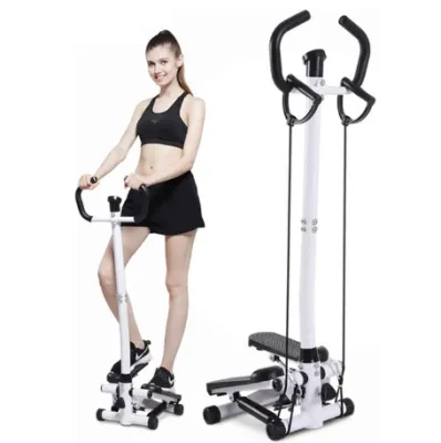 Kujira Homes - Premium Exercise Slimming Stepper/Stepping Machine with Handle Home Gym (Free Resistance Band)
