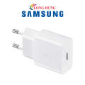 Cốc sạc Samsung Power Adapter 1Type-C 15W PD EP-T1510N - Hàng chính hãng - Công suất 15W, hệ thống bảo vệ an toàn. 