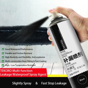 Japan Authentic/ TEKORO POWERFUL WATERPROOFING LEAK SEALANT SPRAY Waterproof Fix Leak Repair Spray / Sealant Spray / Leak Repair / Roof Sealant / Roof Repair Seal / Concrete Sealant Spray / Anti-Leak 100% Legit Original Roof & Concrete Easy Fix Sealant
