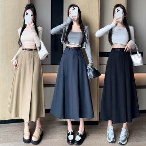 Chân váy xòe dáng dài phong cách Hàn Quốc basic MP188