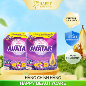 Combo 2 Túi Nước Giặt Xả Vải Avatar Hương Lavender 4Kg