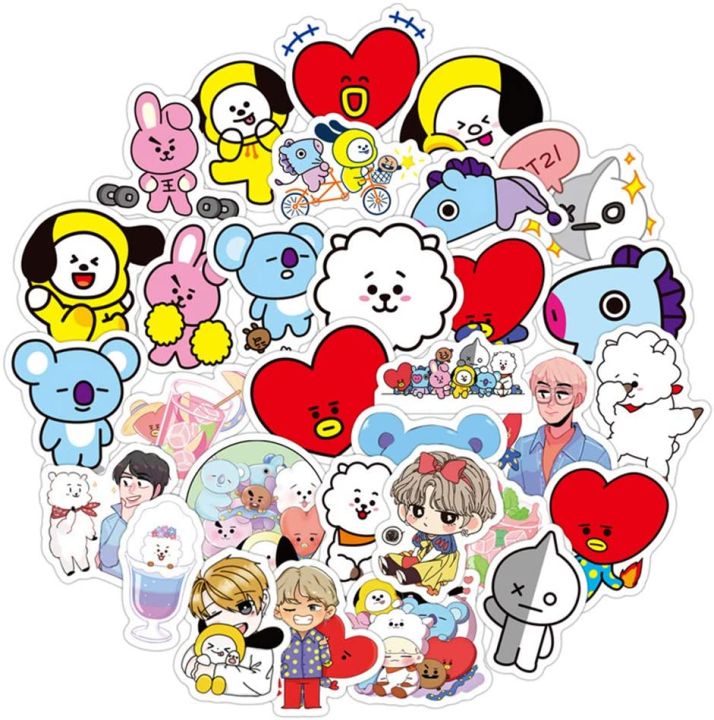 B.T 21 stickers, waterproof stickers, Laptop/tumbler stickers | Lazada PH