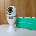 Camera bóng đèn Yoosee 8L-5.0MP, xoay 360 độ, đàm thoại 2 chiều, bảo hành 12 tháng, 1 đổi 1 trong vòng 7 ngày nếu sản phẩm có lỗi. 