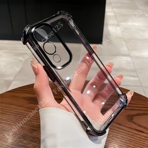 Vivo V50 Lite 4G 5G Vivo เคสสำหรับ Vivo V50 Lite 5G 4G เคสใส่โทรศัพท์ V50Lite Amor กันกระแทกยืดหยุ่นป้องกันสี่มุมเพิ่มฝาหลังใส