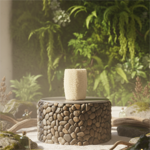 KB Rửa Bát Xơ Mướp Cắt Khúc - Với Sản Phẩm Được Làm Hoàn Toàn Từ Xơ Mướp Thiên Nhiên An Toàn Cho Da