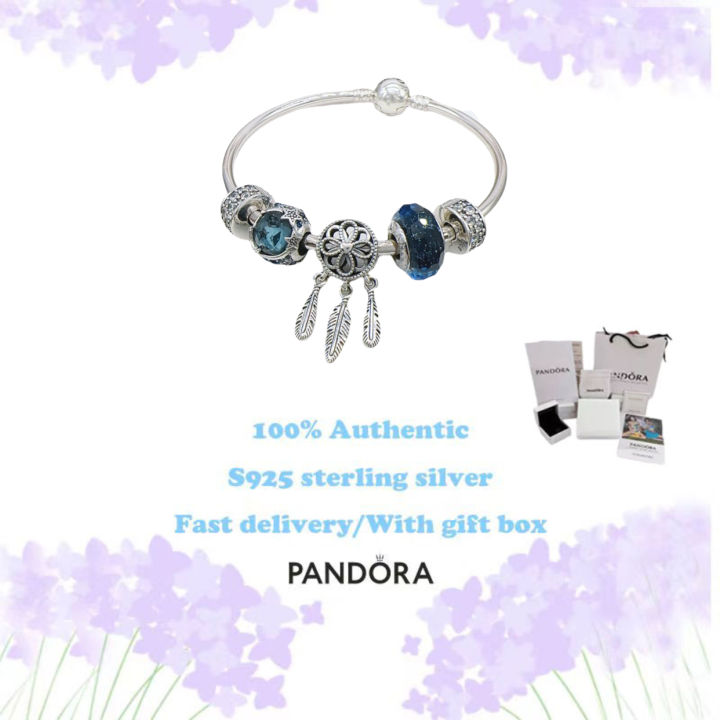💖100 authentic💖 original Pandoras S925 Sterling Silver simple PDL06