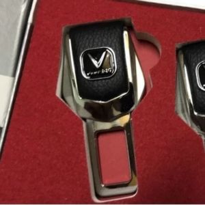 (1 cặp) Chốt Cài Dây An Toàn Ô TÔ Hãng Xe VINFAST Cao Cấp Đai Ngắt Chuông Ô Tô Full Logo Các Hãng Xe