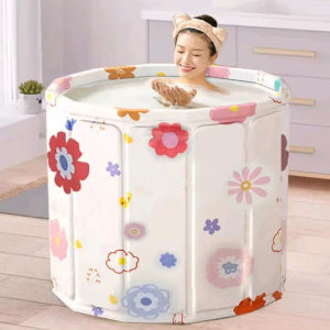 READY STOCK✨ Japanese Folding Bath Bucket for Adults and Children Winter Full Body Home Use Bath Tub Sitting Bath Basin