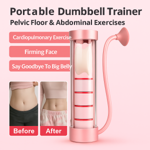 Petal Design Breathing Training Dumbbells To Improve Lung Capacity Trainer Facial Muscle Exerciser Multifunctional Breathing Dumbbells花瓣腹式呼吸哑铃
