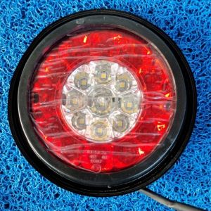 Stoplamp Lampu Belakang Truk Bulat 12-24Volt 1Pcs