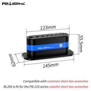 KKN Bike Accessories Common Hex Wrench Desktop Storage Rack Fit for The PB 210/212 Series Only Storage rack