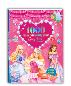 1000 hình dán trang phục công chúa - Công chúa hoa lệ