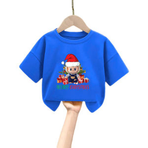 Áo thun labubu noel cho bé trai va bé gái 6kg-32kg.ALBB16