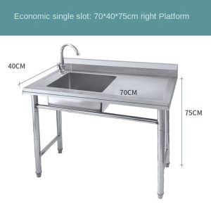Kitchen Stainless Steel Sink Basin Kitchen Vegetable Washing Basin Kitchen Nano Kitchen Sink Kitchen Basin Commercial Stainless Steel Sink Double-Sink Pool Dishwashing 厨房水槽