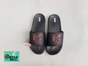 Sandal Anak Laki laki Motif Batman Feat Superman Bahan Ringan dan Empuk