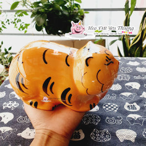 Hổ sứ tiết kiệm size nhỏ cực xinh quà tặng lưu niệm và phụ kiện trang trí