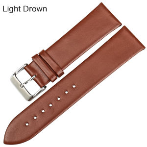 new MAIKES Genuine Leather Watch Bracelet Watch Accessories Watch Strap Black Watchband For MIDO DW CK TIMEX TISSOT CASIO Watch Band high-quality