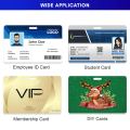 Officom 50 Sheets PVC ID Card Sheet Film A4 Size High Quality Customization for ID Card Making Name Tag ATM Gift Cards. 