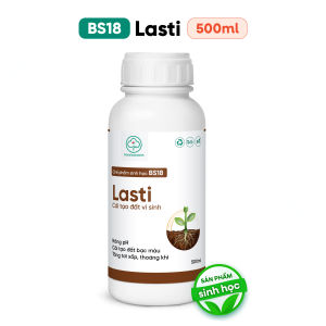 Phân bón hữu cơ cải tạo đất vi sinh phục hồi cây suy dinh dưỡng BS14 Humic Amino + BS18 Lasti NSX Bacsicayxanh