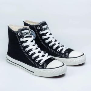 Warrior Sparta High Cut BBW Sepatu Kasual Canvas Pria Wanita Original