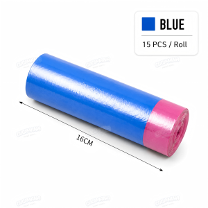 5 Rolls Garbage Bags Trash Bags Thickened Super Load Large Strong Rubbish Bag Rubbish Bag Plastik Sampah 垃圾袋
