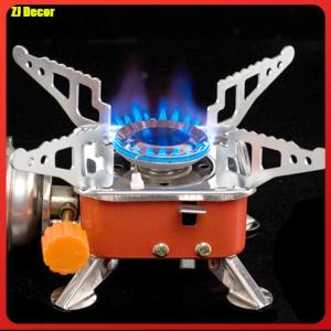 2800W Portable Outdoor Camping Gas Furnace Foldable Iron Square Cooking Stove Cooker Cookware Travel Picnic Barbecue BBQ Gas Camping stove