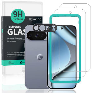 Ibywind For Google Pixel 10 Pro 5G Screen Protector(Pack of 2)with 1pc Metal Lens ProtectorEasy Install Kit