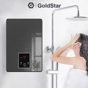 Máy Nước Nóng Cảm Ứng LCD Cao Cấp – Chống Giật Điều Chỉnh Nhiệt Tự Động Có Vòi Sen Đi Kèm