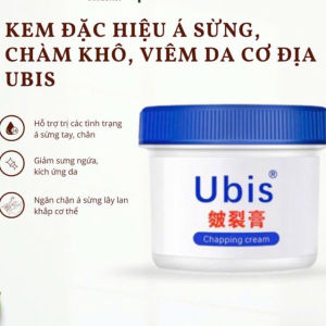 Kem đặc hiệu Á Sừng Ubis Hỗ Trợ Làm Sạch Da Bong Tróc Giảm Nứt Nẻ