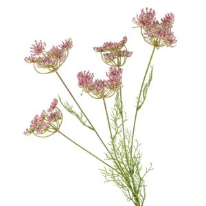 K0K4DQ 5 Head Artificial Lace Flower Branch Plastic Elegant Simulated Green Plants Flower Arrangement Beautiful Silk Fake Flowers Home Office Decor