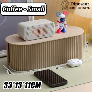🇸🇬 ReadyStock - Desktop Cable Storage Organiser Management Box Organizer Extension Computer Wire Socket Plug Charger Management Box Case Safety 电线收纳盒