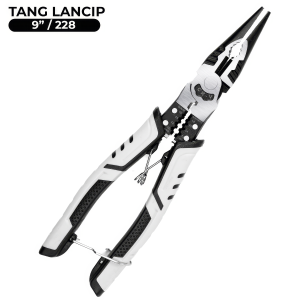 Tang Lancip 4in1 Pemotong Kabel Kawat 9 Inch  Wire Cutter Tang Listrik Heavy Dutty Pliers - 6770