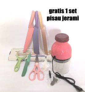 Capsule Blender Cutter Quatre Kapsul Penggiling Daging 600 ML/Blender Portable Capsule Cutter