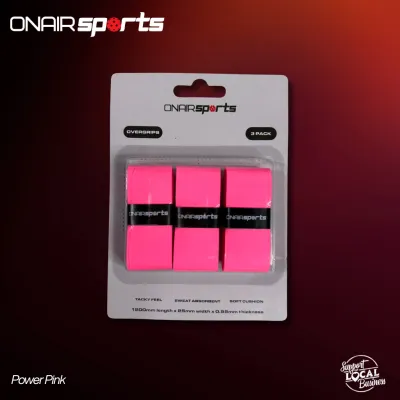 ONAIR Sports SoftTac Pro Overgrip (3-Pack) | Sweat-Absorbent | Tacky Feel | Anti-Slip Overgrip