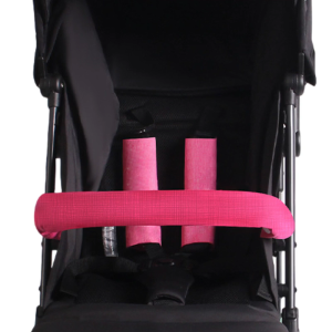Breathable Strollers Strap Bib Front Armrest Teething Towel Protective Cover Baby Pram Cart Safety Belt Saliva Towel