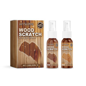 Jaysuing ไม้ซ่อมสเปรย์ไม้ Scratch Remover เฟอร์นิเจอร์ภาษาโปลิชคําคราบสิ่งสกปรกทําความสะอาดบํารุงรักษาตกแต่งไม้ Polishing Agent.120ml