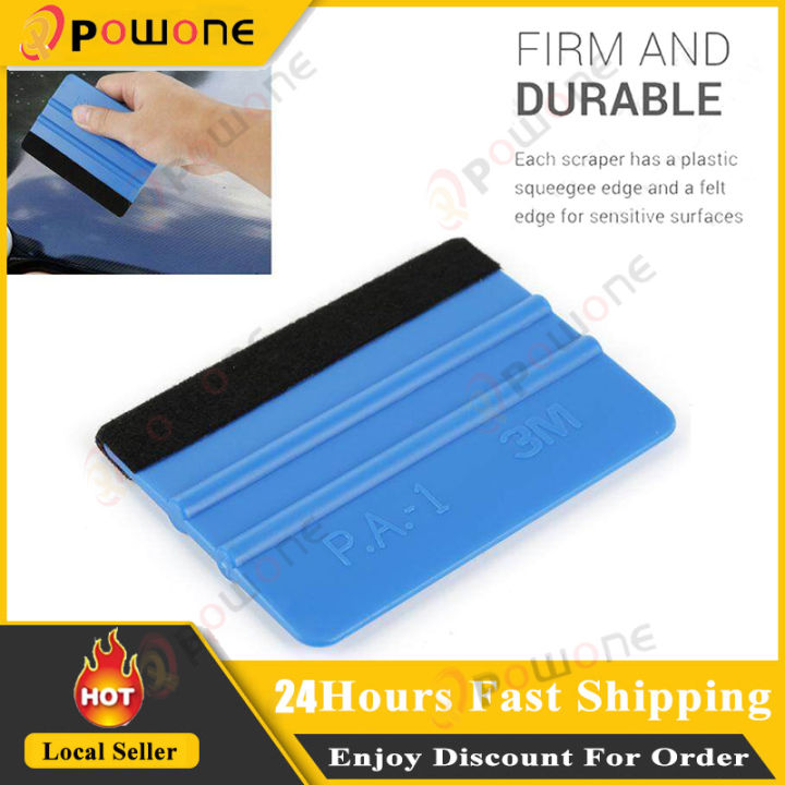 Powone Squeegee tool blue vinyl plastic car squeegee decal wrap