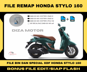 File Bin/Xdf HONDA STYLO 160 K3V-N01 + FLASH DISK