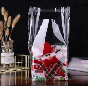 100 pcs OPP Clear Plastic bag with Self Adhesive for cloths